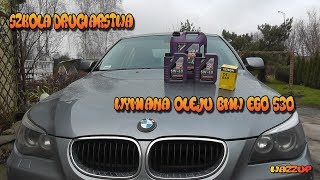 Szkoła Druciarstwa Wymiana Oleju Januszowym Sposobem BMW E60 530i Wazzup [upl. by Havener]