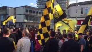 Vitesse Arnhem fans in Southampton [upl. by Ragg905]