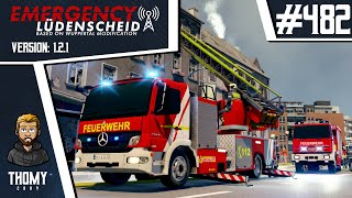 Emergency 20 Lüdenscheid Modifikation 482  Explosion Gebäude  Brandstedt [upl. by Assiran]