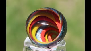 Vortex Marble Tutorial Lampworking  Glass Blowing Techniques [upl. by Daniala151]