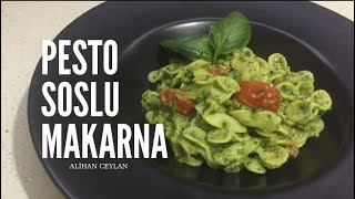 PESTO SOSLU MAKARNA TARİFİ  LEZZETLİ BİR MAKARNANIN PÜF NOKTALARI [upl. by Nosiddam]