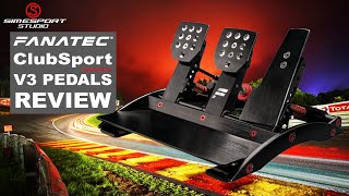 Fanatec  ClubSport Pedal V3  Review [upl. by Eelamme]