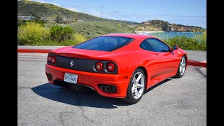 2000 Ferrari 360 Modena Cold Start [upl. by Ahsitneuq199]