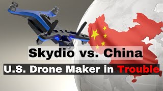 How China’s Sanctions Hit America’s Drone Giant Skydio’s Battery Crisis  Info Safari [upl. by Treharne]