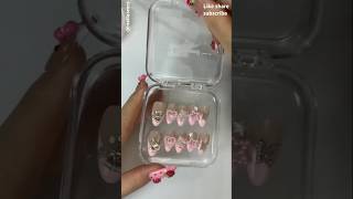 Satisfying nail ASMRnailart trendingshorts ytshorts shortsfeed asmr satisfying pinknails [upl. by Petronille]