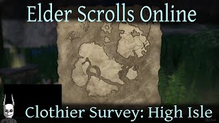 Clothier Survey High Isle Elder Scrolls Online ESO [upl. by Herm]