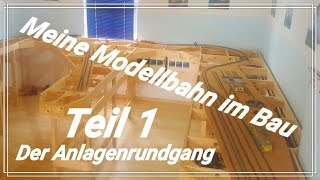 Teil 1 Meine Modellbahn Anlage im Bau  Spur Z  Der Anlagenrundgang [upl. by Bettencourt30]