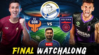 Bandodkar Trophy Final Live Reaction FC Goa vs Odisha FC [upl. by Neelrahs449]