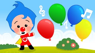 La Canción de los Globos ♫ Y Muchas Más Canciones Infantiles 7 Min ♫ Plim Plim [upl. by Kraft]