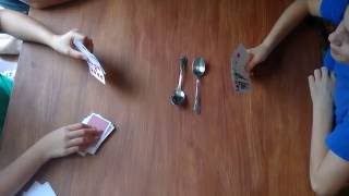 SPOONS Fun and Easy Card Games [upl. by Bigford]