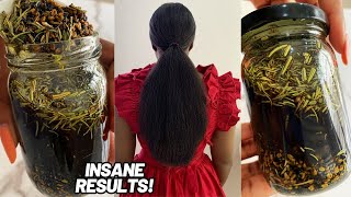 The Secret Powerful Hair Growth Oil that Grew our Hair to Waist Length😱🔥Insane Results [upl. by Eilloh93]