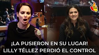 Andrea Chávez calla a Lilly Téllez no sabía en dónde esconderse [upl. by See]