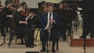 Bass Clarinet Concerto Mvt 1 amp 3 by Geraldine Denny Green Performed by Trey Tillotson [upl. by Peih322]