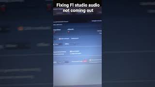 How to fix FL studio audio not workingcoming out with Bluetoothspeakersheadphones [upl. by Kozloski]