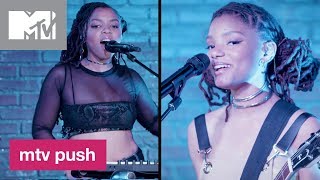 Chloe x Halle Perform ‘Grown’ Live Performance 🎙️ MTV Push [upl. by Magnusson]