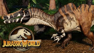 2 Irritator amp 2 Ichthyovenator Breakout amp Fight  Jurassic World Evolution Mods 4K 60FPS [upl. by Coffin673]