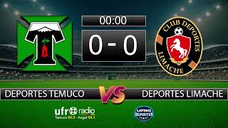 DEPORTES TEMUCO VS DEPORTES LIMACHE FECHA 2 ASCENSO 2024 [upl. by Sherris629]