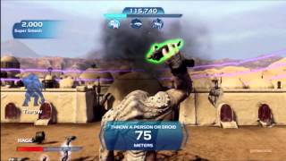 Rancor Rampage gameplay  Kinect Star Wars [upl. by Harat406]