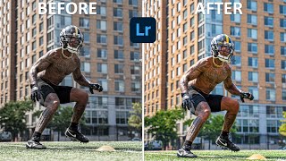 How I Edit My Sports Photos in Lightroom 2022  My Workflow [upl. by Eirena]