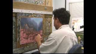 How To Paint a Landscape Like Thomas Kinkade [upl. by Clifton]