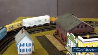 Tex La N Scale Bohn Layout Life Like Products Union Pacific EMD SW1200 [upl. by Oibesue770]