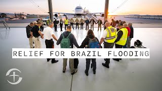 Flood Relief Supplies Airlifted to Brazil [upl. by Dickerson5]