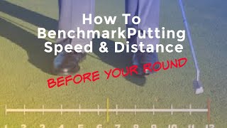 Dialing in Putting Distance amp Speed Control On The Practice Green [upl. by Wynn241]