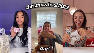 CHRISTMAS HAUL 2023 TIKTOK COMPILATION 1 [upl. by Ynnos868]