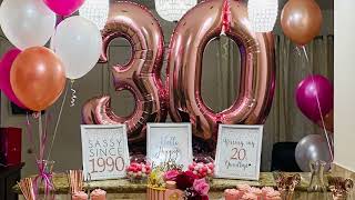 Unique 30th birthday party ideas for adults [upl. by Acinoj179]