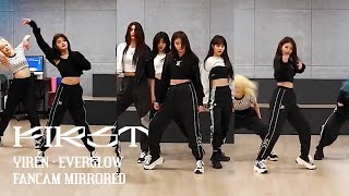 YIREN EVERGLOW FIRST FocusFancam Dance Practice Mirrored [upl. by Huntlee]