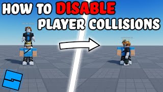 HOW TO DISABLE PLAYER COLLISIONS  Roblox Studio Tutorial [upl. by Dielu]