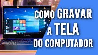 🔴 Como GRAVAR a tela do PC GRÁTIS  Gravando a tela do Computador [upl. by Dewitt600]