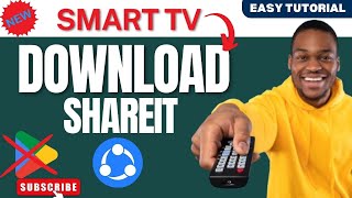 How to Download SHAREit App on Smart TV 2024 Without Google Play Store [upl. by Noah]