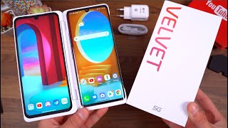 LG Velvet Unboxing [upl. by Annekim]