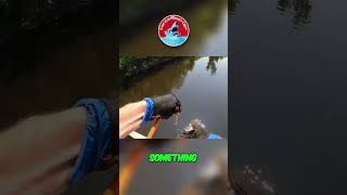 Magnet Fishing at a Dangerous River previously Found Weapons [upl. by Annahgiel601]