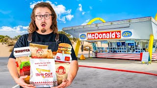 I Tried Every Fast Food Burger In America [upl. by Irrej]