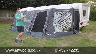 Sunncamp Icon Air Full Awning Review [upl. by Dearman]