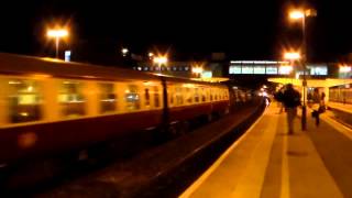 DRS class 37 37607 amp 37218 with DBS Class 67 67008 at Banbury 6th April 2015 [upl. by Kenton]