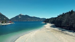 beautiful places in Bavaria  Walchensee THE BAVARIA CARIBIC DREAM 4K [upl. by Scoville]