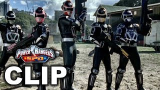 Power Rangers SPD  ASquad vs BSquad Fight Scene Endings Finale Episode [upl. by Ardnal]