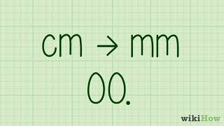 How to Convert Centimeters cm to Millimeters mm [upl. by My]