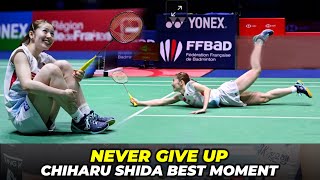 NEVER GIVE UP BADMINTON Chiharu Shida 志田 千陽 Best Moments [upl. by Ajdan437]