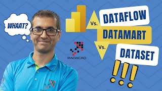 Power BI Datamart vs Dataflow vs Dataset [upl. by Jill]