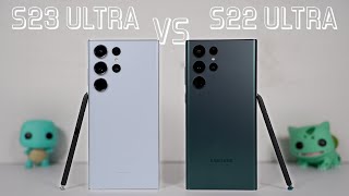 Galaxy S23 Ultra vs Galaxy 22 Ultra [upl. by Eisdnil374]