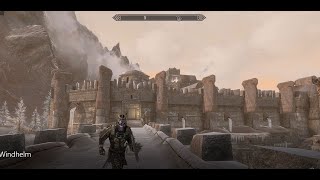 Capital Windhelm Expansion  Skyrim Special Edition Overhaul Mod [upl. by Cotsen]