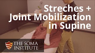 Beginning Stretches and Joint Mobilizations in Supine [upl. by Lunn664]