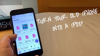 ￼How to turn your old iPhone into an iPod mp3 player [upl. by Us313]