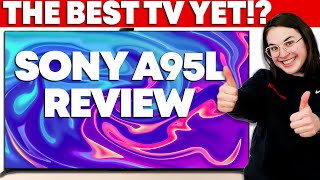 Sony A95L Review  The Best TV Weve Tested Yet [upl. by Naynek]