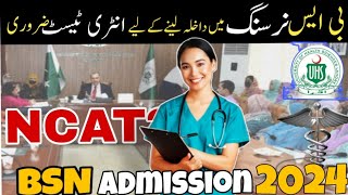 BSN Admissions 2024NCAT Entry test for NursingThebestnurse [upl. by Slerahc]