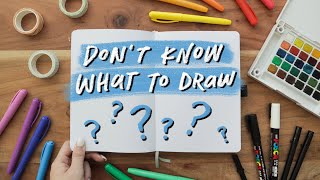 10 Drawing Ideas for When Youre Bored [upl. by Cooperman]